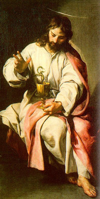 Cano, Alonso St. John the Evangelist with the Poisoned Cup a china oil painting image